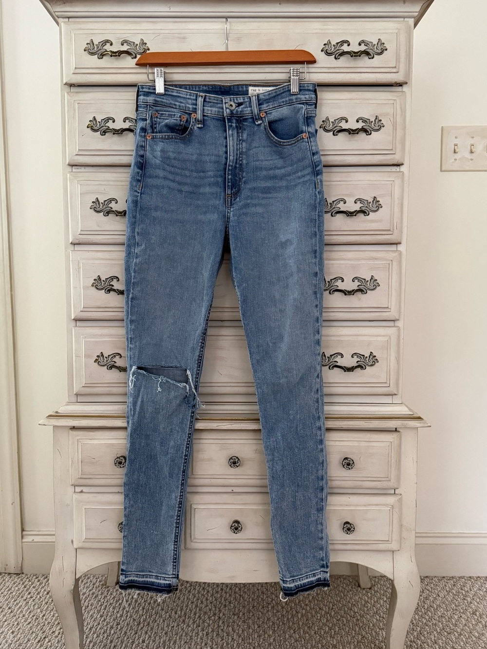 Rag & Bone Nina High Rise Skinny Jeans
